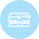 Blue School Certificate Icon
